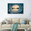 Ensemble de 1 tableau sur toile « Cercle de glace »-129061950-129061952
