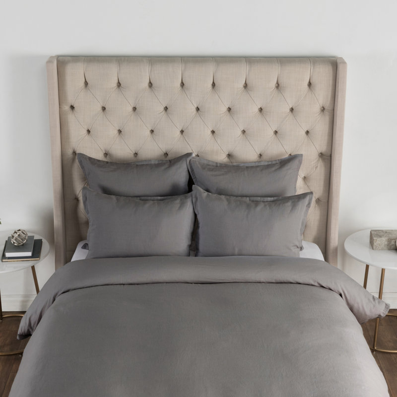 Arcadia Sham, Standard, Gray