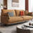 Dark gray Polyester Standard Sofa cushion Loveseat-62893432-62266283-62311063