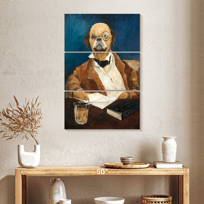 Brampt Nathaniel Howlthorn, 65" H x 42" W