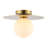 Jaylise Glass Flush Mount
