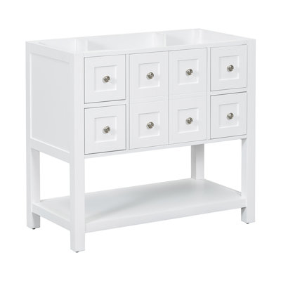 Stumbaugh 35.61'' Single Bathroom Vanity Base Only