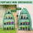 4-Tier Portable Mini Greenhouse With Shelves