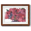 Floral I, impression encadrée rustique avec tableau mat-653684650-653684651