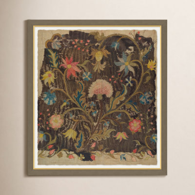 Vintage Textile Fragment Print