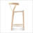 Wishbone Counter Stool-1462915438