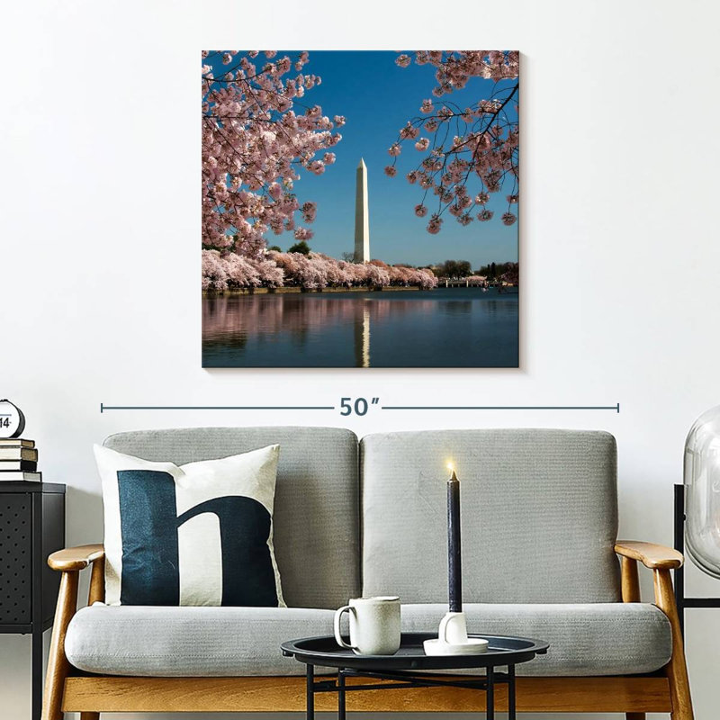 Lilie Washington Monument Sakura, H 30 po x l 30 po
