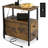 Ahmik 2 - Drawer End Table and Built-In Outlets