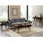 Hartline Console Table, Burgundy