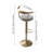 Modern Bar Stools Set of 1, Adjustable Velvet Upholstered Swivel Bar Stools, Counter Height Bar Chairs with Back for Kitchen Island-1182744846-1165396227