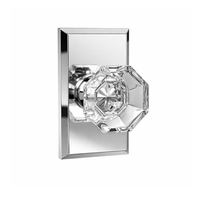 Bravura 925G-1 Bancroft Passage Knob w/ Rectangle Esc. US26