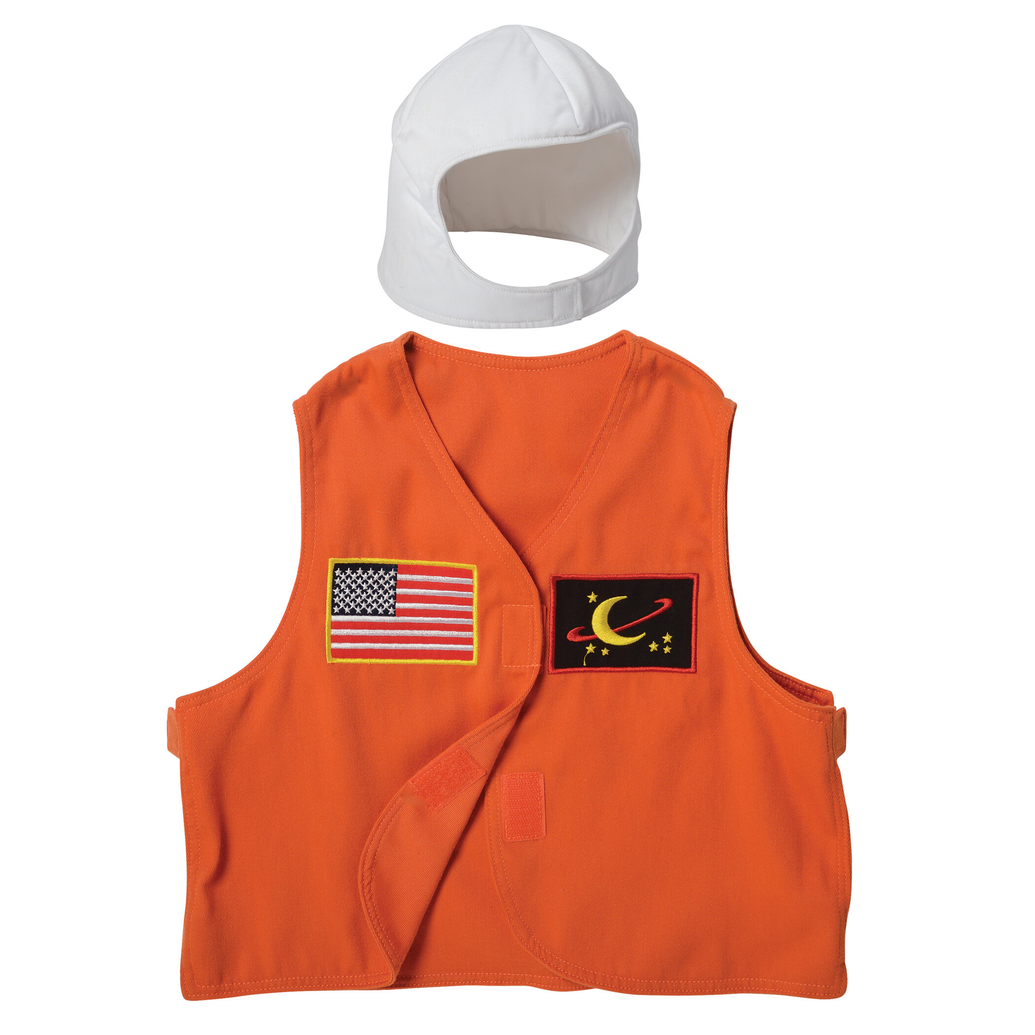 Cre8tive Minds Astronaut Toddler Dress-Up, Vest & Hat