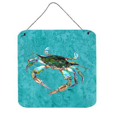 Reproduction d’art sur plaque crabe