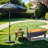 Oversized Capacity Garden Carts with Extended Length-98750445
