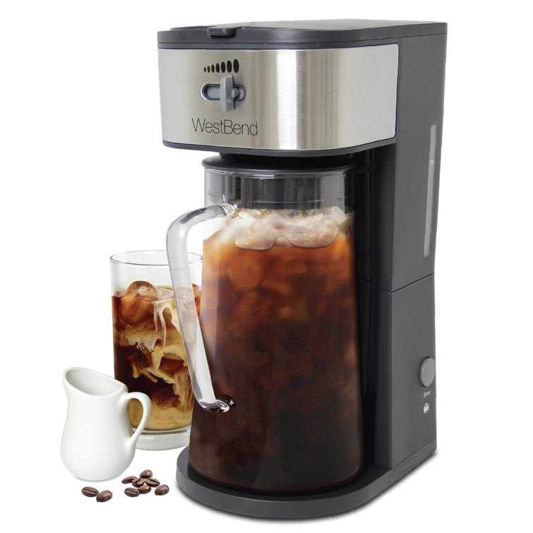 West Bend IT500 Fresh Flavorful Iced Tea and Coffee Maker Removable