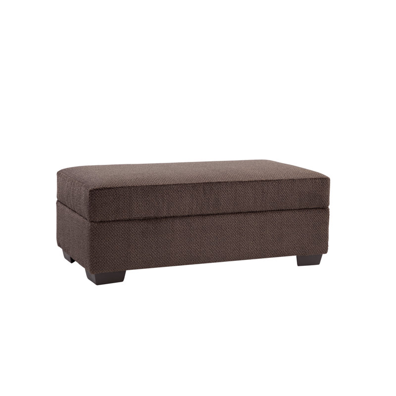 Repose-pieds de rangement rectangulaire Alata