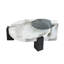 Table basse blanche avec table d'appoint