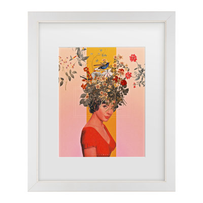 Spacerocket Art  589 Matted Framed Art
