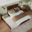 Lit plateforme en bois massif Amison avec pied de lit et gigogne assortis-1566486104
