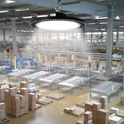 300W Led High Bay Light For Shop/Barn/Warehouse 5000K 42000Lm With Plug