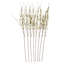 Ensemble de tiges artificielles blanches Faux Foliage