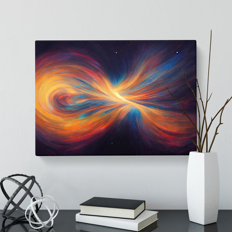 Colourful Cosmos Vol.3 - Wrapped Canvas, 35cm H x 50cm W x 3cm D