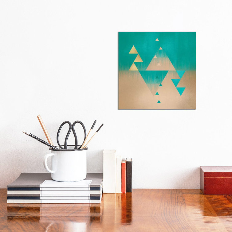 Pyramids by Elisabeth Fredriksson - Gallery-Wrapped Canvas Giclée on Canvas