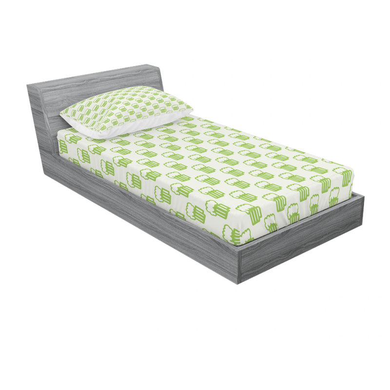 Ensemble de draps Holiday, Ensemble de draps pour lit simple TG avec drap-hou