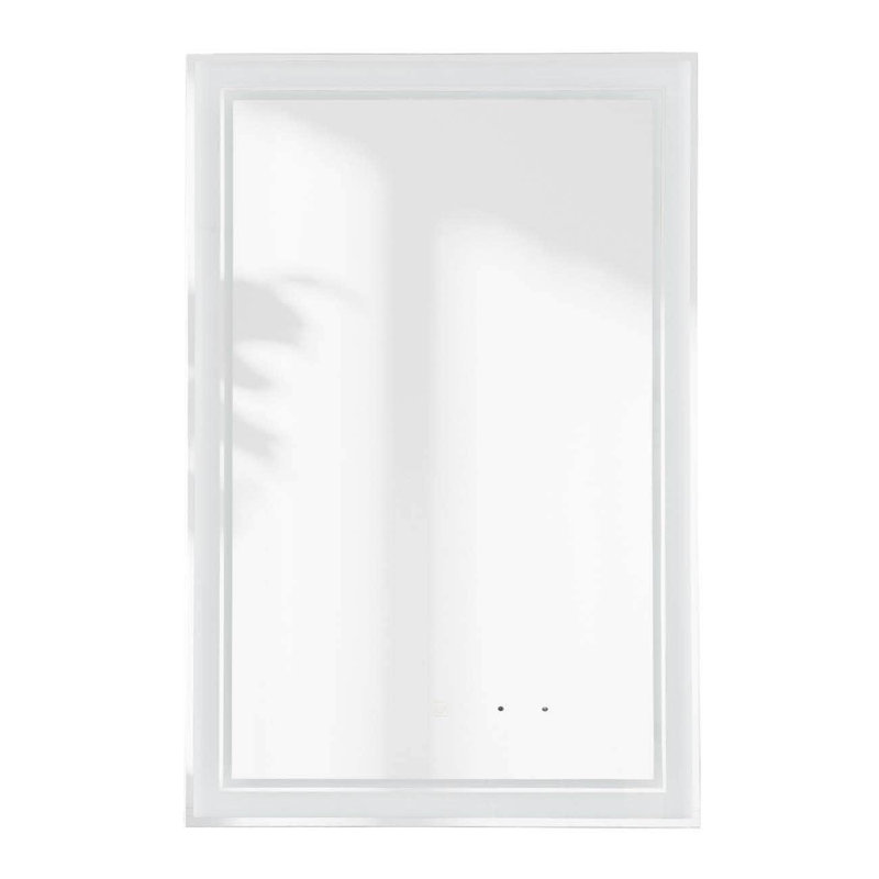 Miroir de salle de bain mural Totterdell, 32 po x 20 po