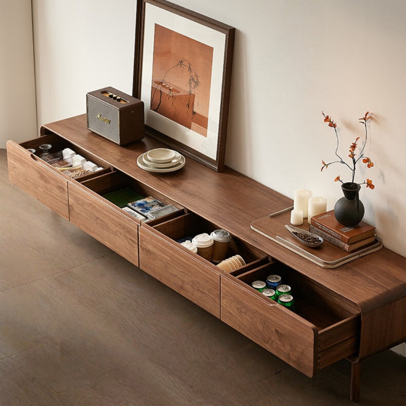 Minimalist Creative TV Stand, 17.72"H x 78.74"L x 15.75"W