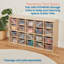 20 bacs de rangement en plastique ECR4Kids-59602026