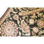 Hand Knotted Wool Area Rug in Black