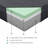 11Inch Mattress Green Tea Gel-Infused Memory Foam Mattress, Gray, Mattress In A Box-34243669