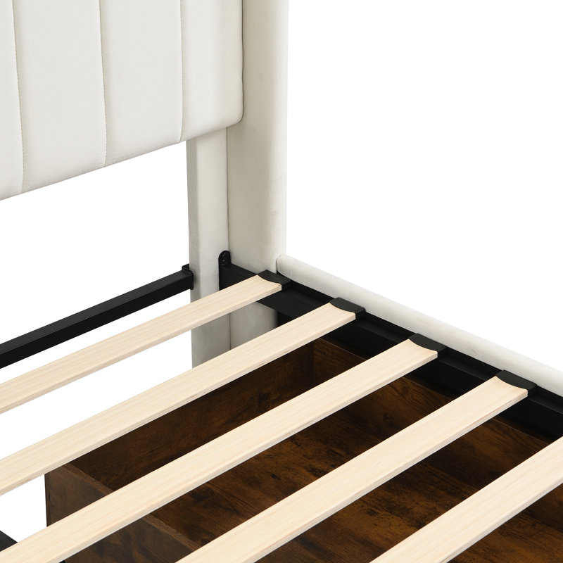Upholstered Bed, Double (4'6)