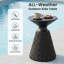 Table basse en béton Bimla, l 15,6 po x P 15,6 po-1568999054-1573369569