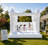 13FT Commercial Grade White Bounce House with Air Blower, Inflatable Bouncer for Weddings, Birthdays & Party Events-97894316-97867397