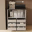 Armoire de rangement multifonctionnelle Gorlest