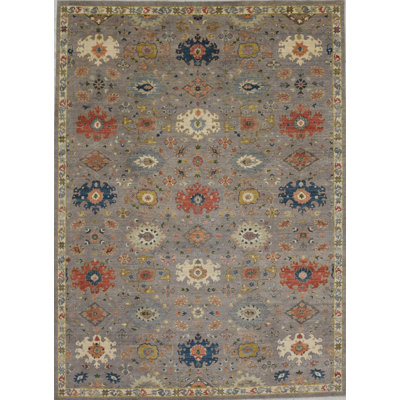Traditional One-of-a-Kind Rectangle 8'10" x 12'1" Hand Knotted Area Rug