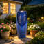 Fontaine sur pied en céramique surdimensionnée de 32 po de hauteur surdimensionnée 32 po