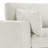 Maelina Upholstered Beige Corduroy Modular Sofa with Pillow Back and Solid Wood Legs-63604689