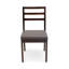 Chaise d’appoint à dossier en échelle brune acquanette-829873297