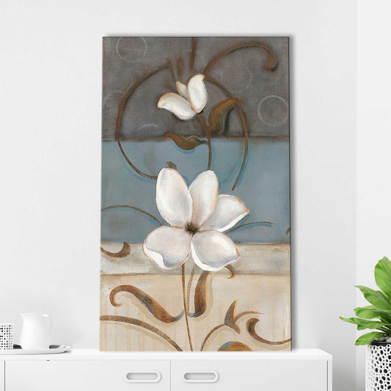 Nature's Dance II par Carol Robinson - Peinture, Toile tendue, H 30 po x l 18 po x P 1 po