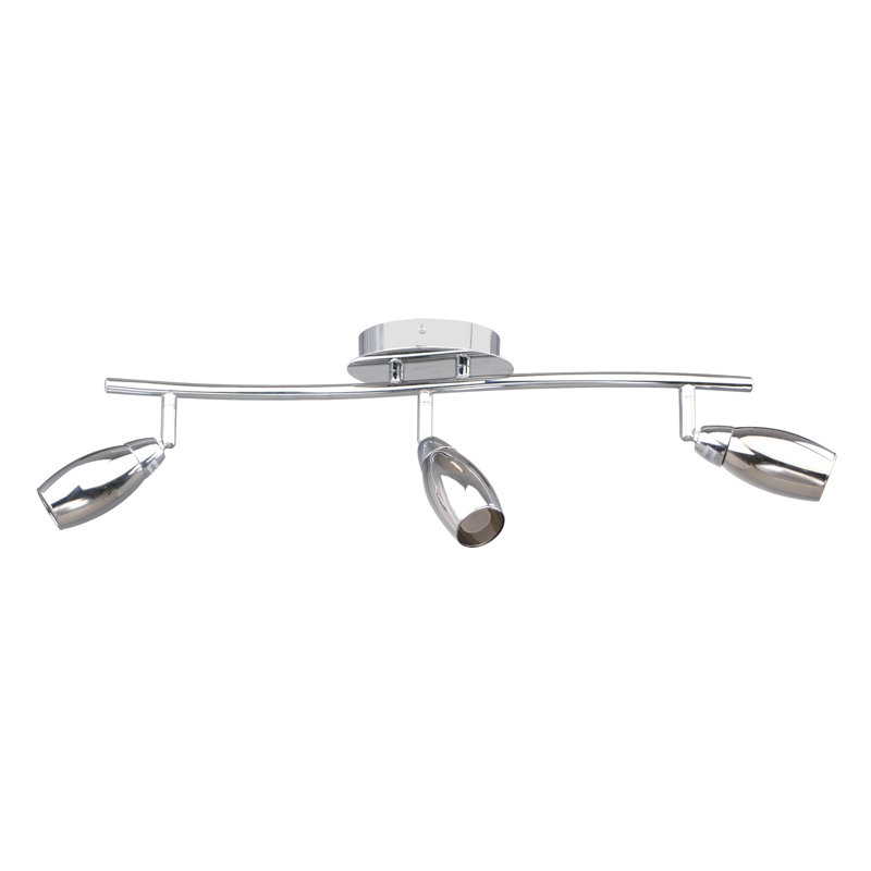 Ensemble de rail d’éclairage 3 lumières Tameka