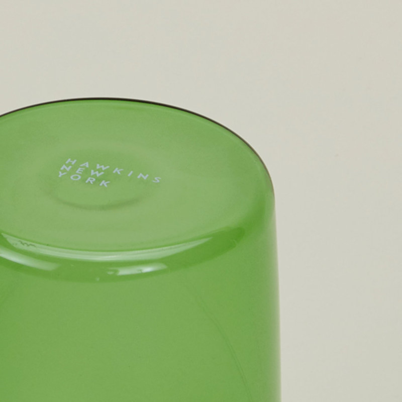 Colorful Stackable Borosilicate Glass Cup Set of 4