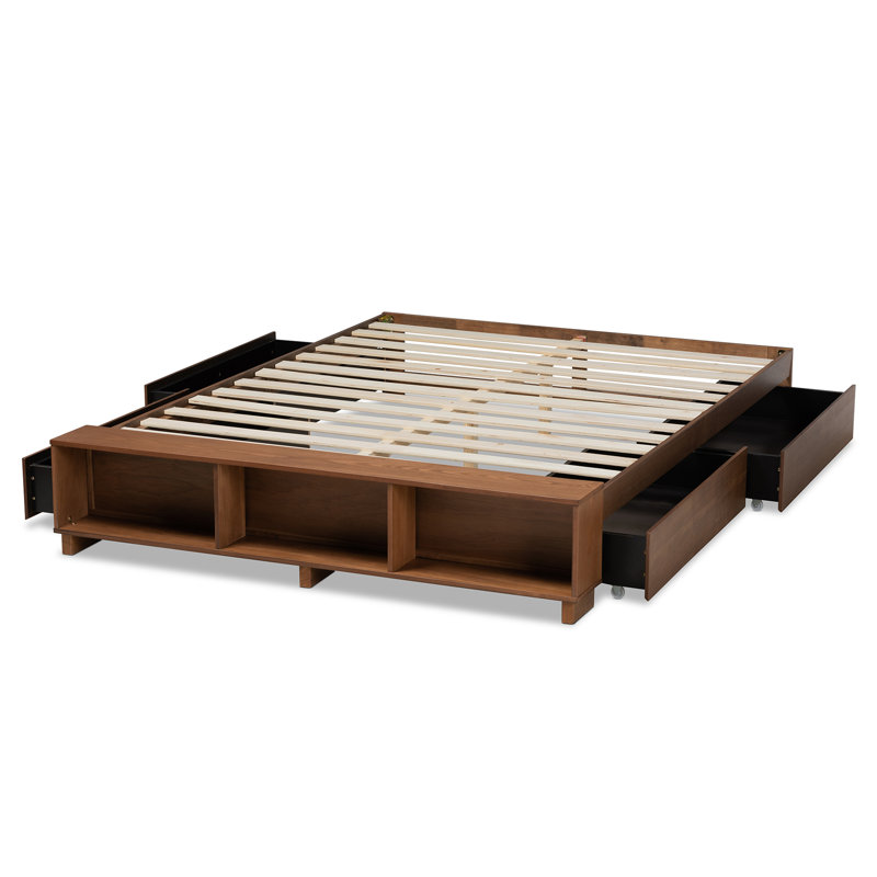 Lauraine Platform Bed - Stylish Storage Solution