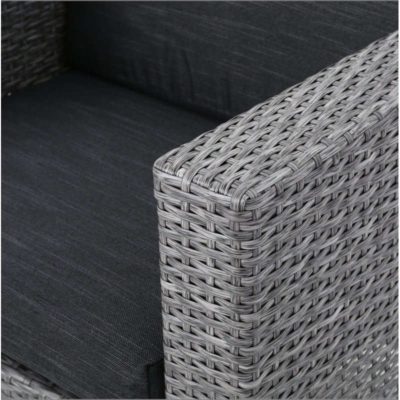 PUERTA 4PC SET, Gray, Black