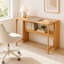Bureau pliant en bambou