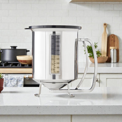 MisterChef 2-Piece Stainless Steel Batter Dispenser