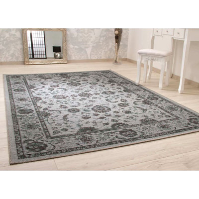 Fort Solid Colour Flatweave Area Rug