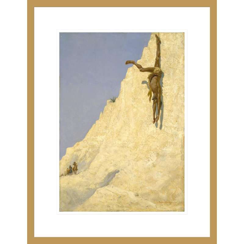 «The Transgressor» par Frederic Remington, impression giclée sur cadre, H 21,75 po x l 16,92 po
